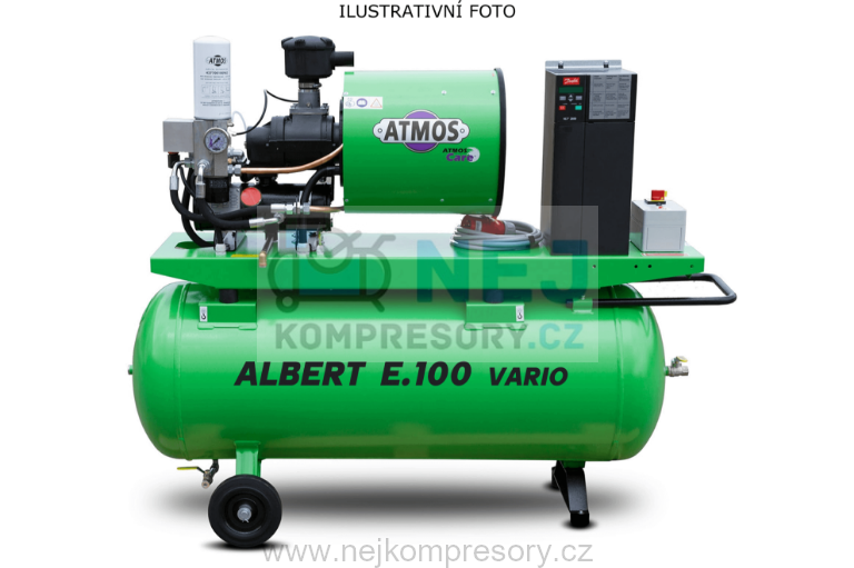 Šroubový kompresor ATMOS Albert E.100 Vario