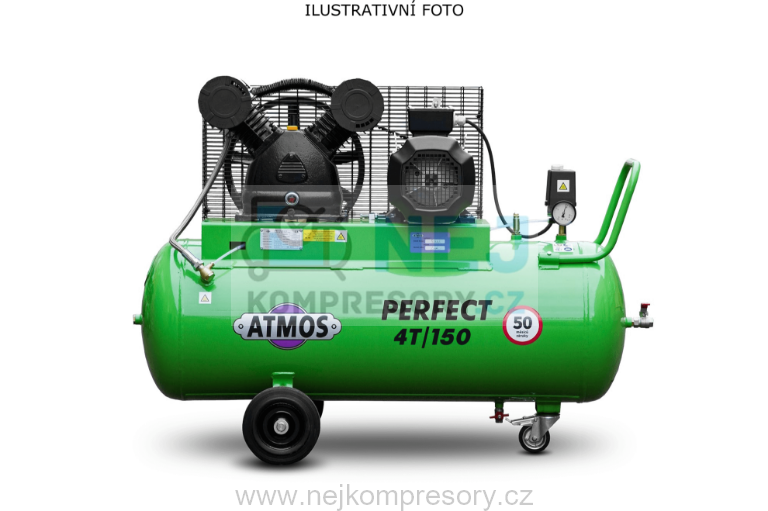 Pístový kompresor ATMOS Perfect 4T/150
